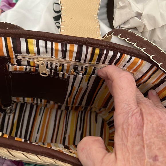 Brighton Butterfly Flight Wicker Bag - Picture 8 of 12